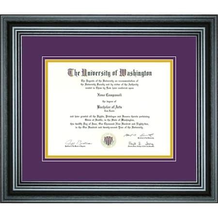 Perfect Cases Perfect Cases PCFRM-D1PM 8.5 x 11 in. Single Diploma Frame for Diploma PCFRM-D1PM